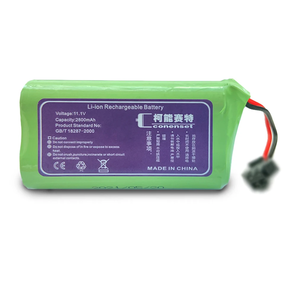 

11.1V 2800mAh Replacement Battery For ECOVACS CEN330 CR330 CR331 CR335 CR365 CR333 Robot Vacuum Cleaner Batteries