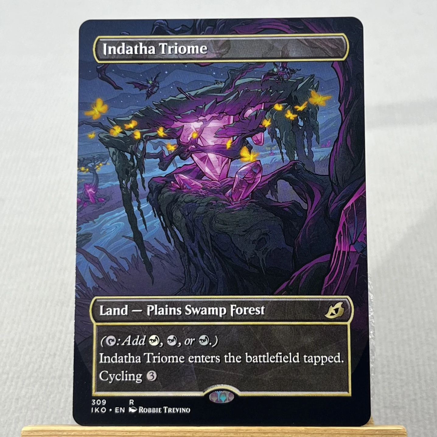 Фото SNC IKO MH2 MH3 HOLO16-02 Прокси-карты TCG Сад Джетмира Сухая Меса Триада Загота Загрязнённая кровью грязь №4