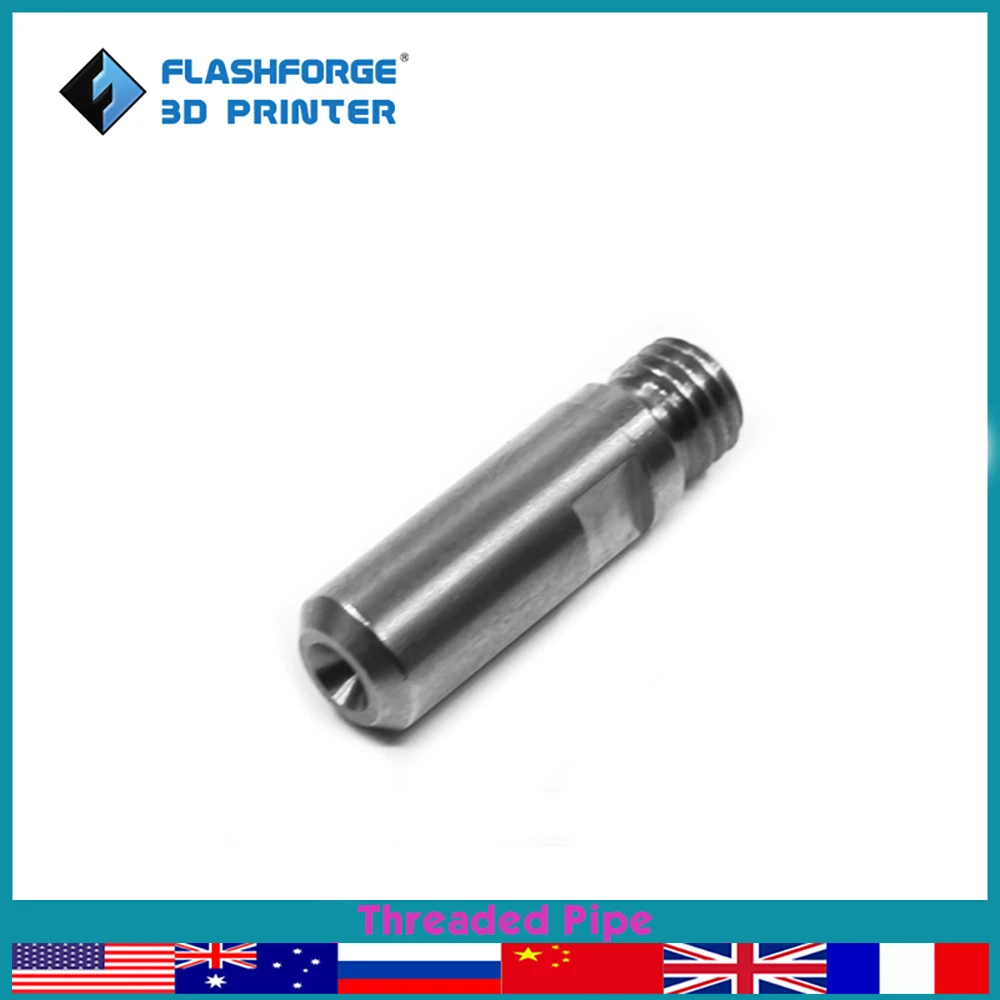 

Flashforge Threaded Pipe for Dreamer NX Dreamer 3d Printer Parts Spare Replacement Accessories