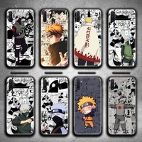 anime naruto akatsuki comics phone case for samsung galaxy note20 ultra 7 8 9 10 plus lite m51 m21 m31s j8 2018 prime
