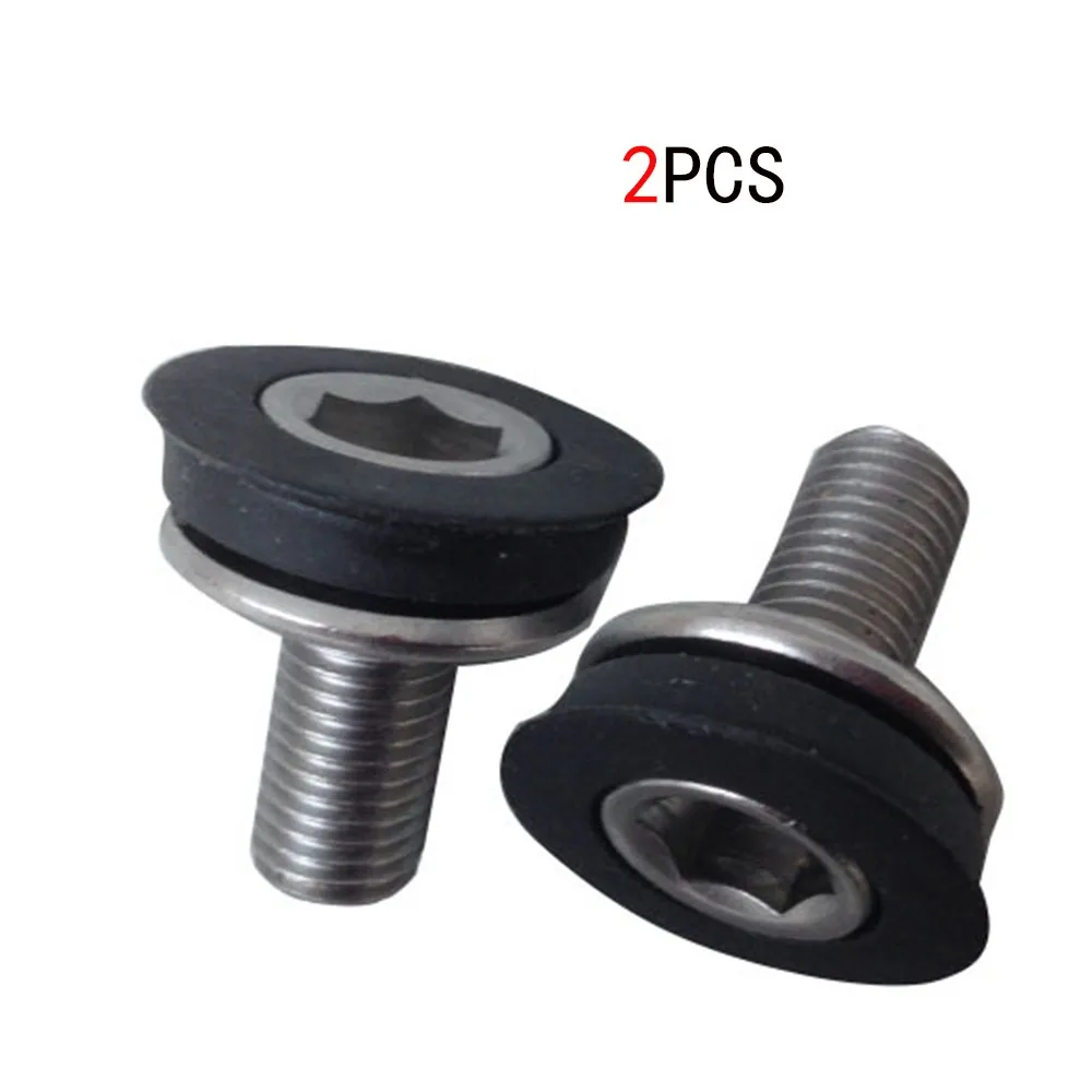 

2Pcs Cycle Bike Bicycle Bottom Bracket Axle 8mm Allen Key Crank Arm Bolts M8 Screw For Ordinary Square Hole Bottom Axle