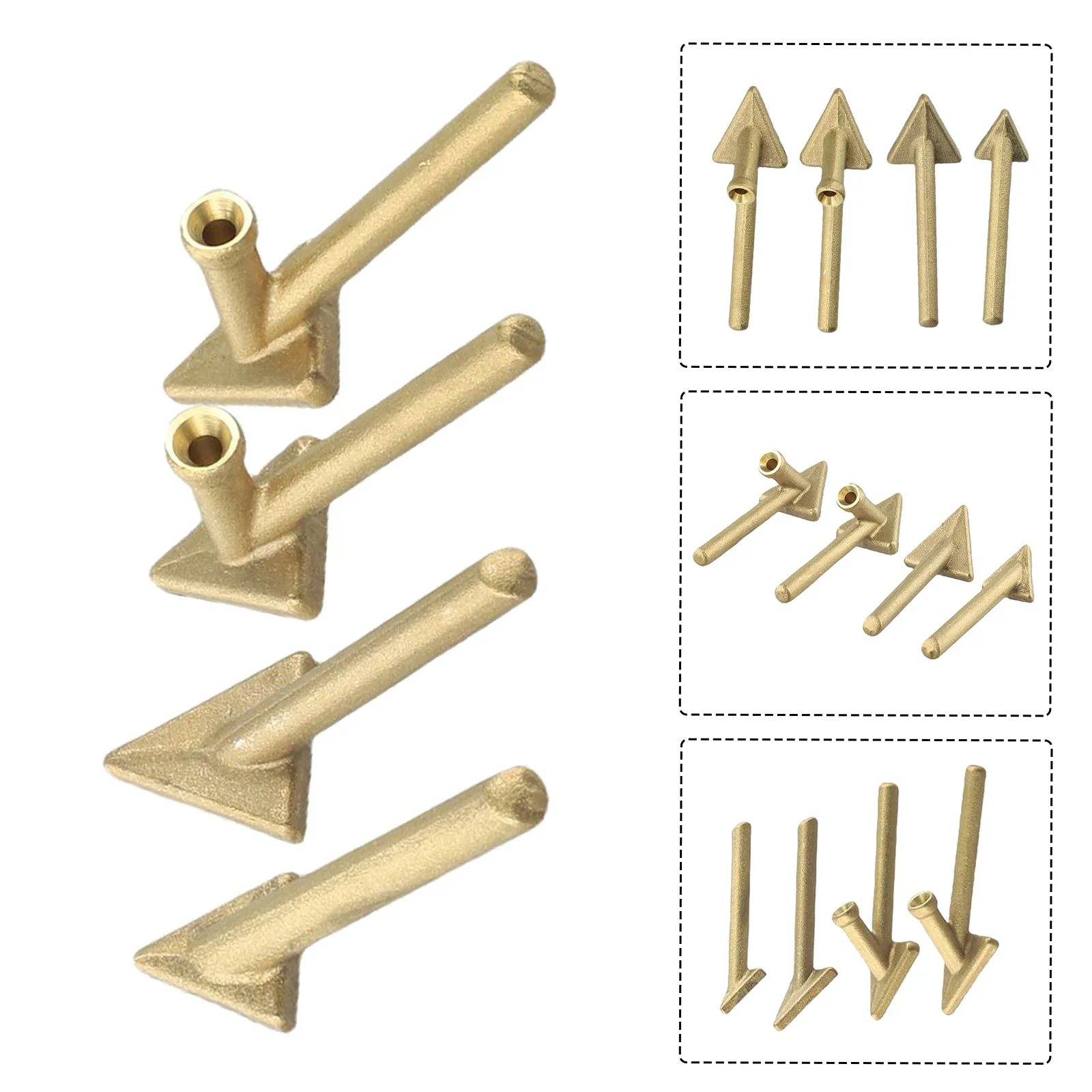 4 шт. сменные насадки для пайки сварщика 80 Вт железная сварка пластика TPO TEO PP