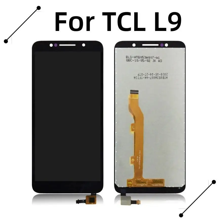 Высококачественный ЖК-дисплей 5,3 дюйма для TCL L9 5159J и фотодисплей для замены ЖК-дисплея TCL L9