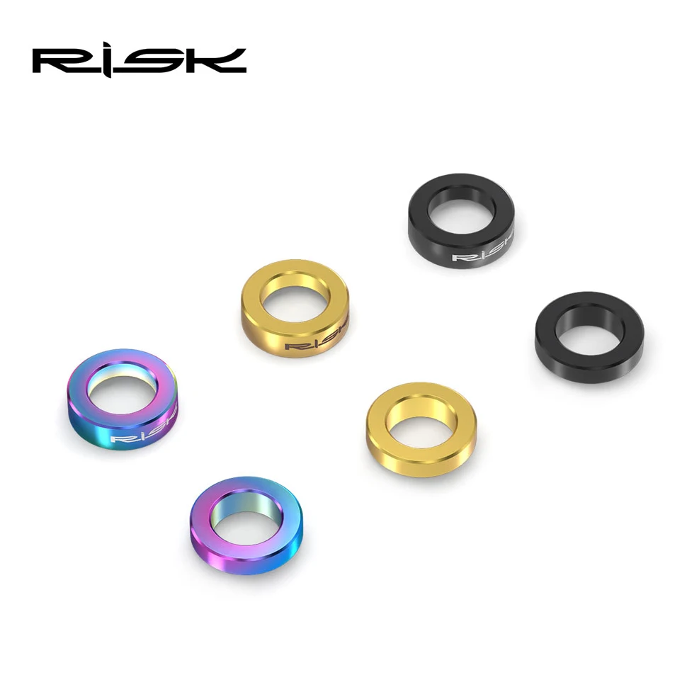 Вогнутая и выпуклая шайба из титанового сплава для горного велосипеда M6