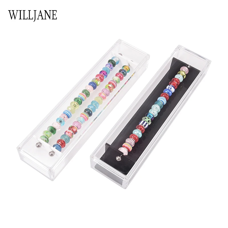 Ювелирные изделия Pandora шармы витрина акриловые троллбусины коллекция магнитные