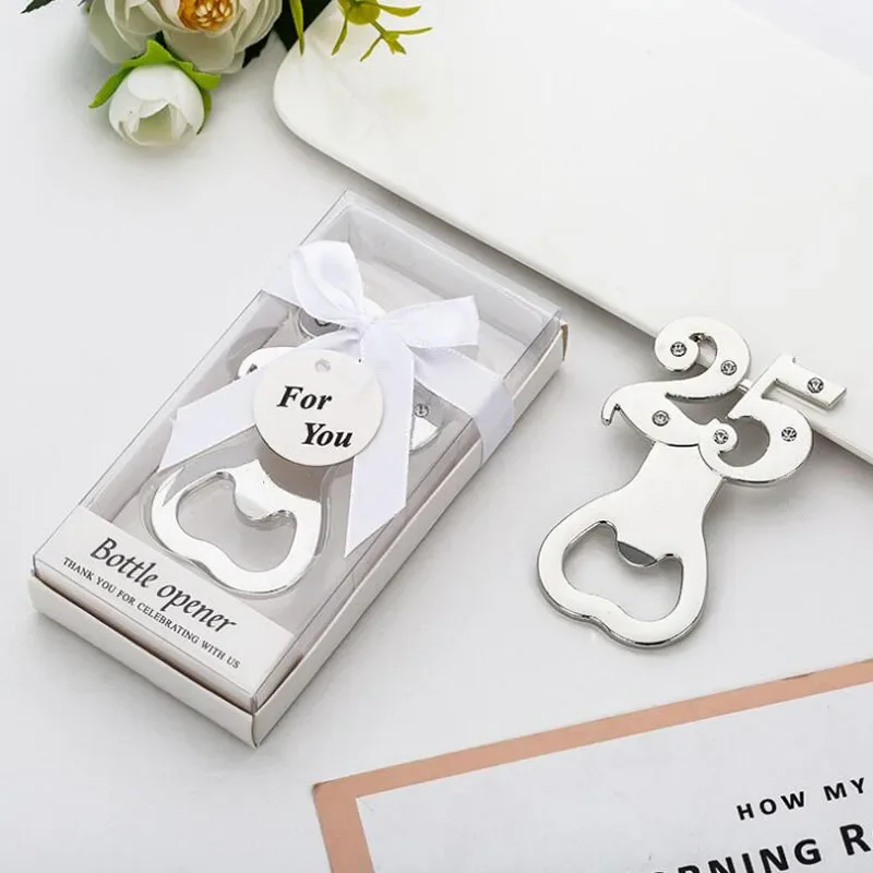 10 шт./партия открывалка для бутылок 25 лет