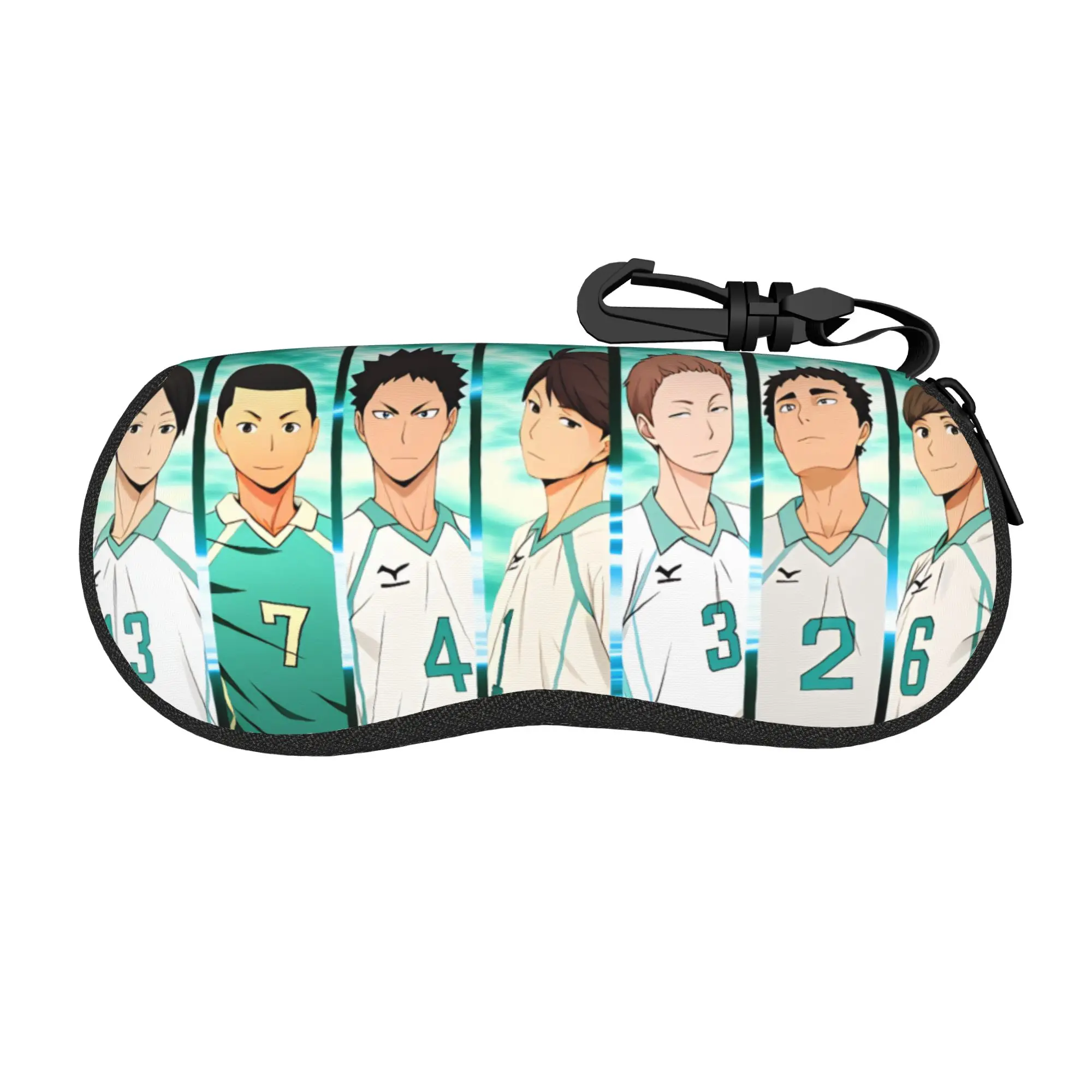 Фото Футляр для очков Issei Matsukawa Haikyuu Toru Oikawa, крутой футляр для очков Hajime Iwaizumi, футляр для солнцезащитных очков №3