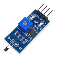 1pcs lm393 4 pin thermal sensor module temperature sensor module thermistor thermal sensor 4 wire system