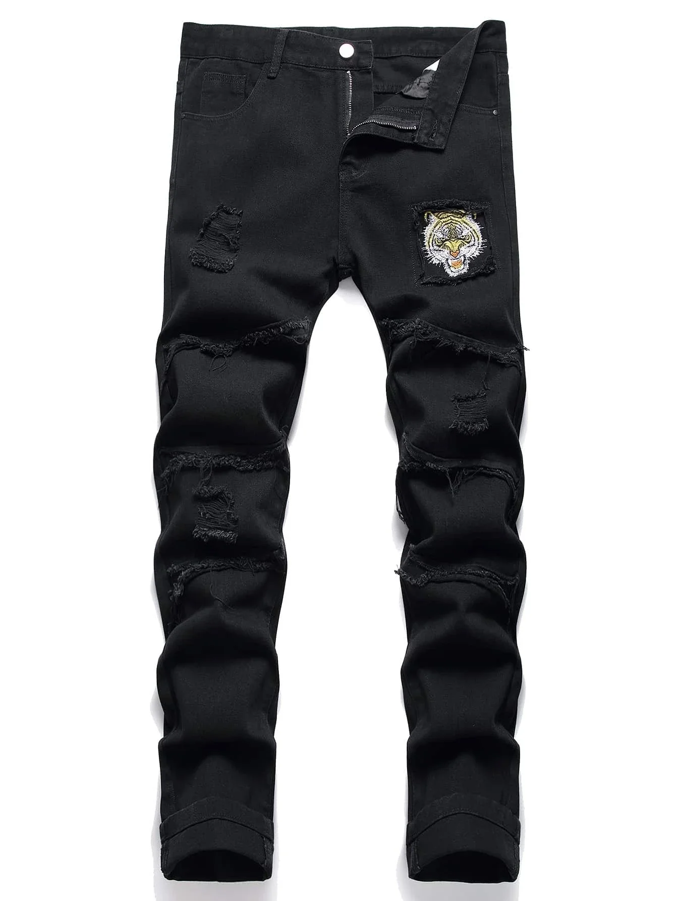 

Джинсы мужские стрейчевые, модные облегающие брюки из денима, повседневные штаны серого, черного, хаки, белого цвета, 7 цветов