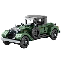 sembo 705850 automobile museum classic car assembled modular building blocks bricks diy model childrens puzzle toy gift