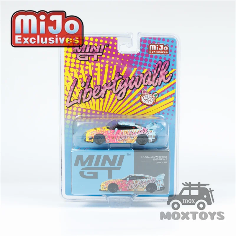 Модель автомобиля MINI GT 1:64 LB-Silhouette WORKS 35GT-RR Ver.1 LBWK RHD — блистер