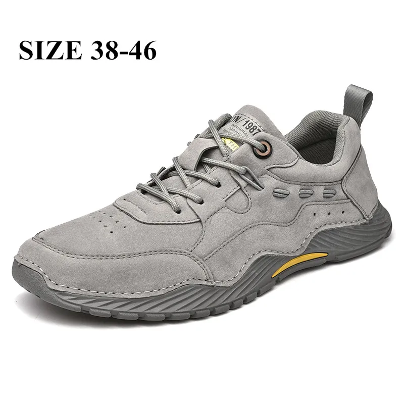 

Xiaomi Brand Men Sneakers Leather Men Shoes Handmade Platform Soft Loafers Breathable Luxury Designer Men Driving Shoes