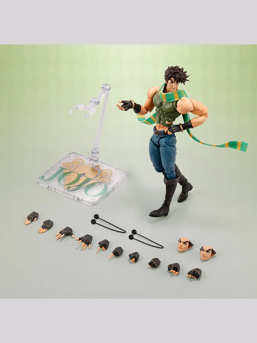 Фото В наличии: Фигурка Bandai SHF S.H.Figuarts Джонатан Джостар, Джозеф Джостар из «Невероятных приключений ДжоДжо», коллекционная модель, подарок №4