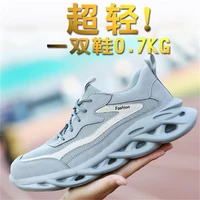 mens anti smashing anti piercing safety shoes womens construction site lightweight work boots breathable labor insurance shoes