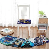 anime sword art online square dining chair cushion circular decoration seat for office desk sofa cushion