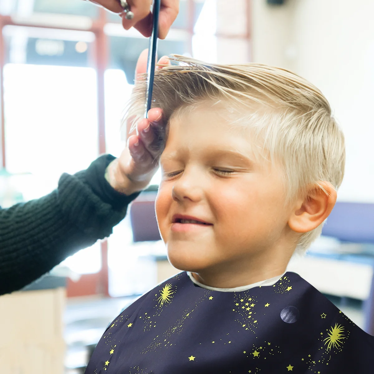 

Cape Hair Cutting Barber Hairdressing Kids Haircut Umbrella Diy Space Styling Salon Dying Dye Gowns Gown Tools