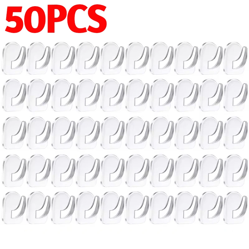 

Прозрачные самоклеящиеся крючки из полипропилена