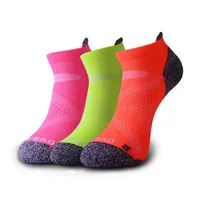 3/6 Pairs Outdoor Athletic Running Socks Low-cut Sports Hiking Cycling Sock Tendon Protection Breathable Thickened Hosiery