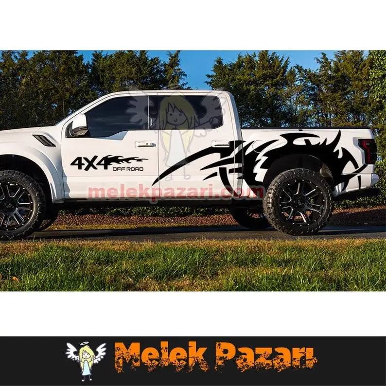 

Off Road 4x4 Mudguard Decals. pickup truck sticker