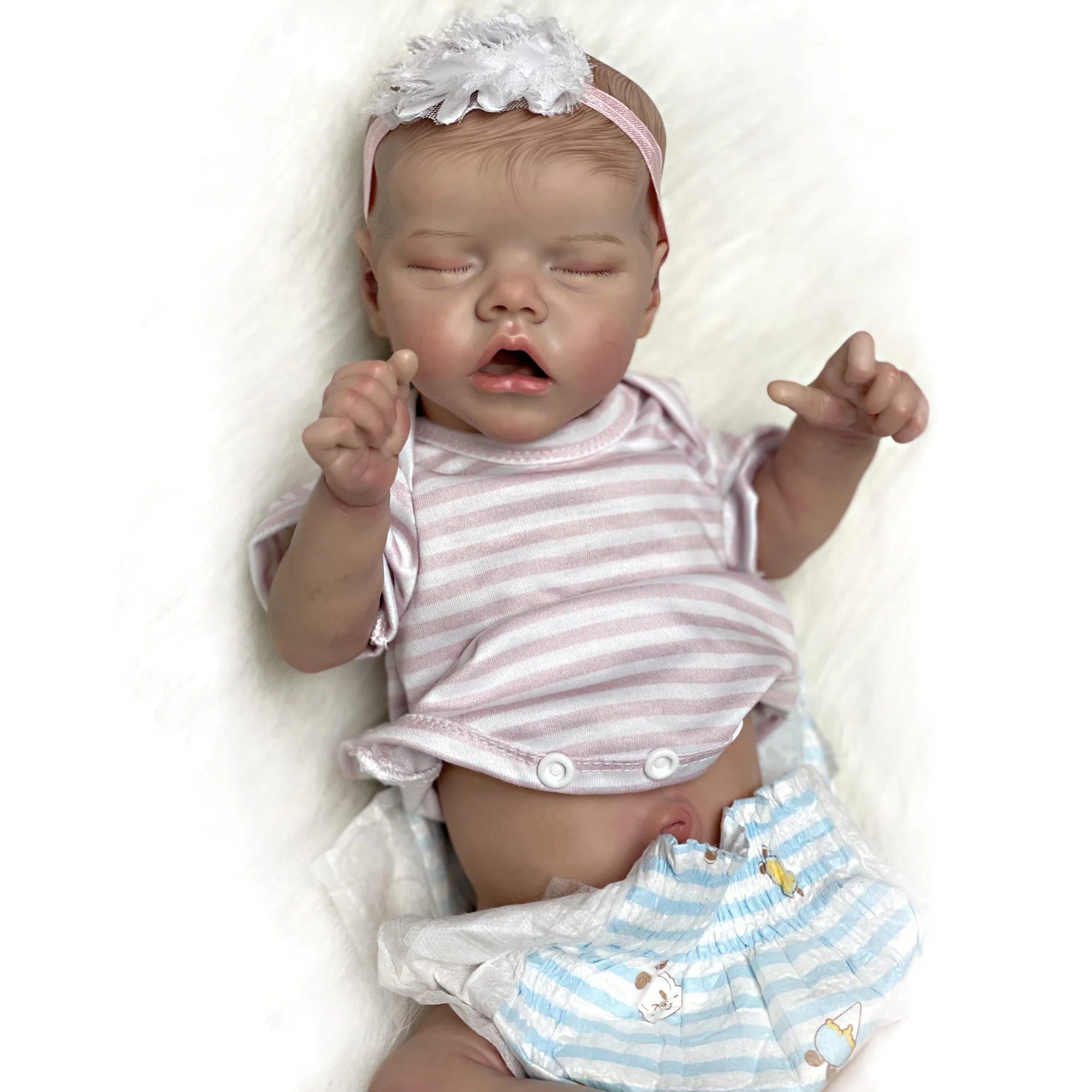 

Кукла новорожденная мягкая виниловая, 18 дюймов