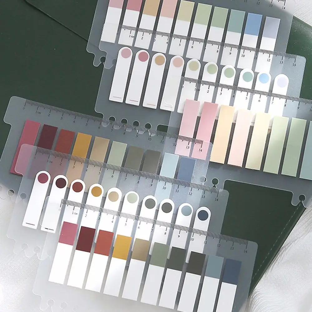 

Translucent Notepad Stickers Indicator Label Loose Leaf Index Sticky Notes Note Bookmarks Sticky Notes Memo Pad Label