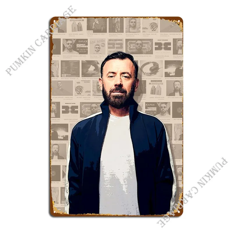 

Металлический знак для кинотеатра Benny benasi, настенный плакат, дизайнерский плакат