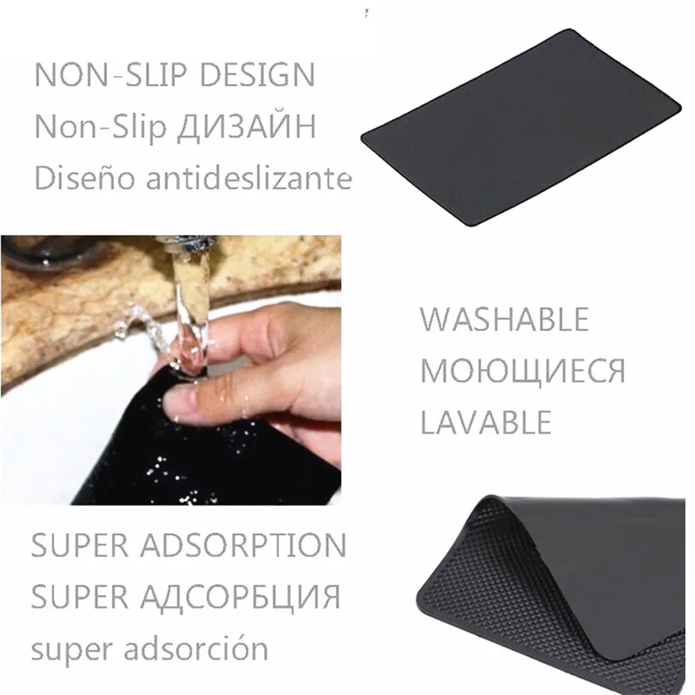 Автомобильный нескользящий коврик ПВХ держатель телефона на приборную панель