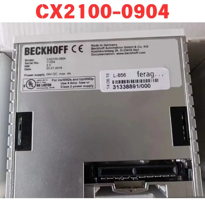 Функциональный модуль питания CX2100-0904 проверка ОК