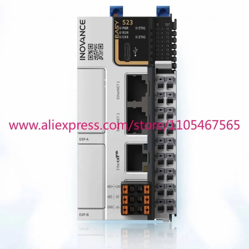 Фото 1 шт. INOVANCE PLC Easy521-0808TN: Мощное управление движением, связь EtherCAT, Ethernet/IP для приводов, Modbus TCP с HMI №2