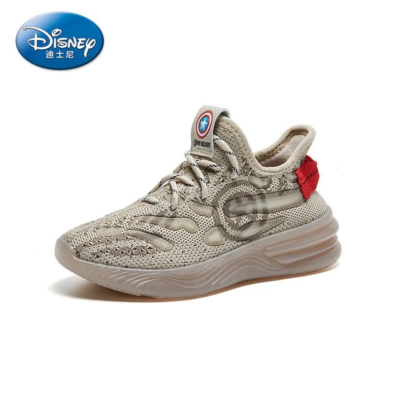 

Disney Boys Casual Shoes Spring and Autumn New Style Captain America Student Lightweight Breathable Soft Sole Shoes