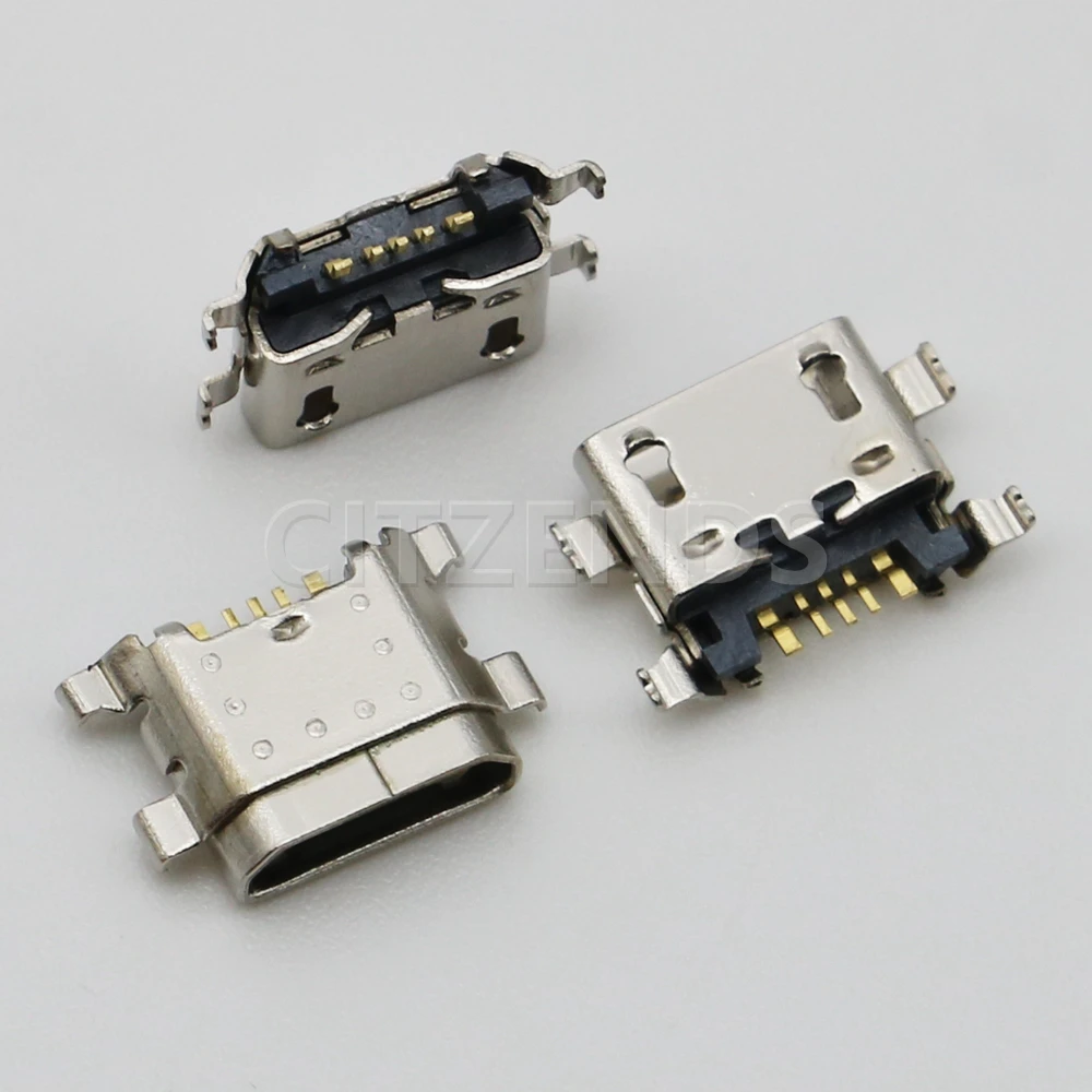 10-100 шт. Micro USB 5-контактный разъем для зарядки для Vivo Xplay6 V5 Y67 Y69 Y71 Y75 Y79 Y81S Y83 Y85 Y91 Y93 Y97 X21S S1