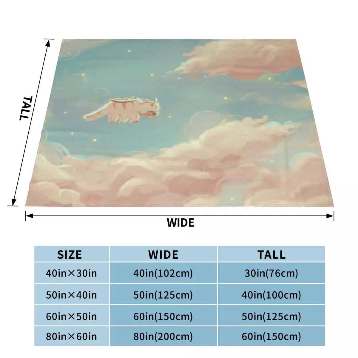 Плакат Dreamy Appa V 2 ультрамягкое одеяло из микрофлиса