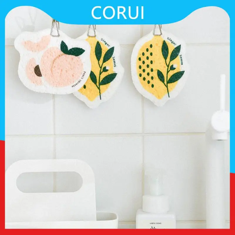 

Multipurpose Kitchen Sponge Reusable Dual-sided Compressed Sponges Wood Pulp Sponge Cleaning Sponge