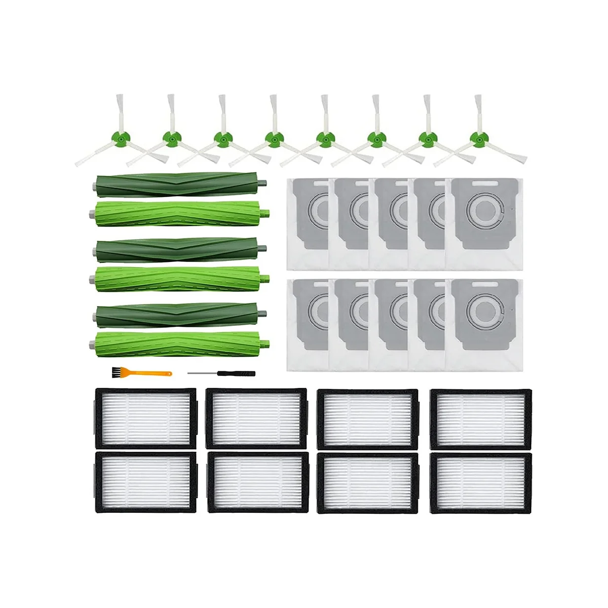 

for I7 I7+ E5 E6 I3 Sweeping Brushes Replacement Kits