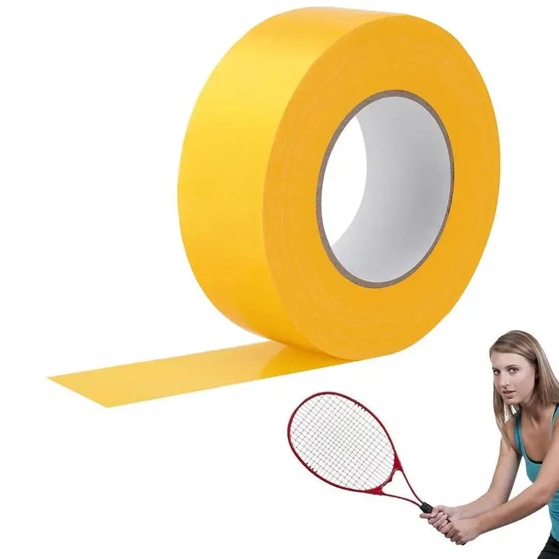 

Floor Marking Tape Lines Marking Sports Floor Court Marker Tape Visible Weather Resistant Multifunctional Tape For Basketball