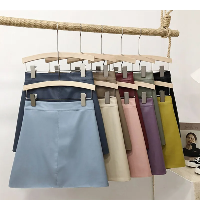 New Style Slim Female Student Skirt High Waist All-match A-line Bag Hip Skirt