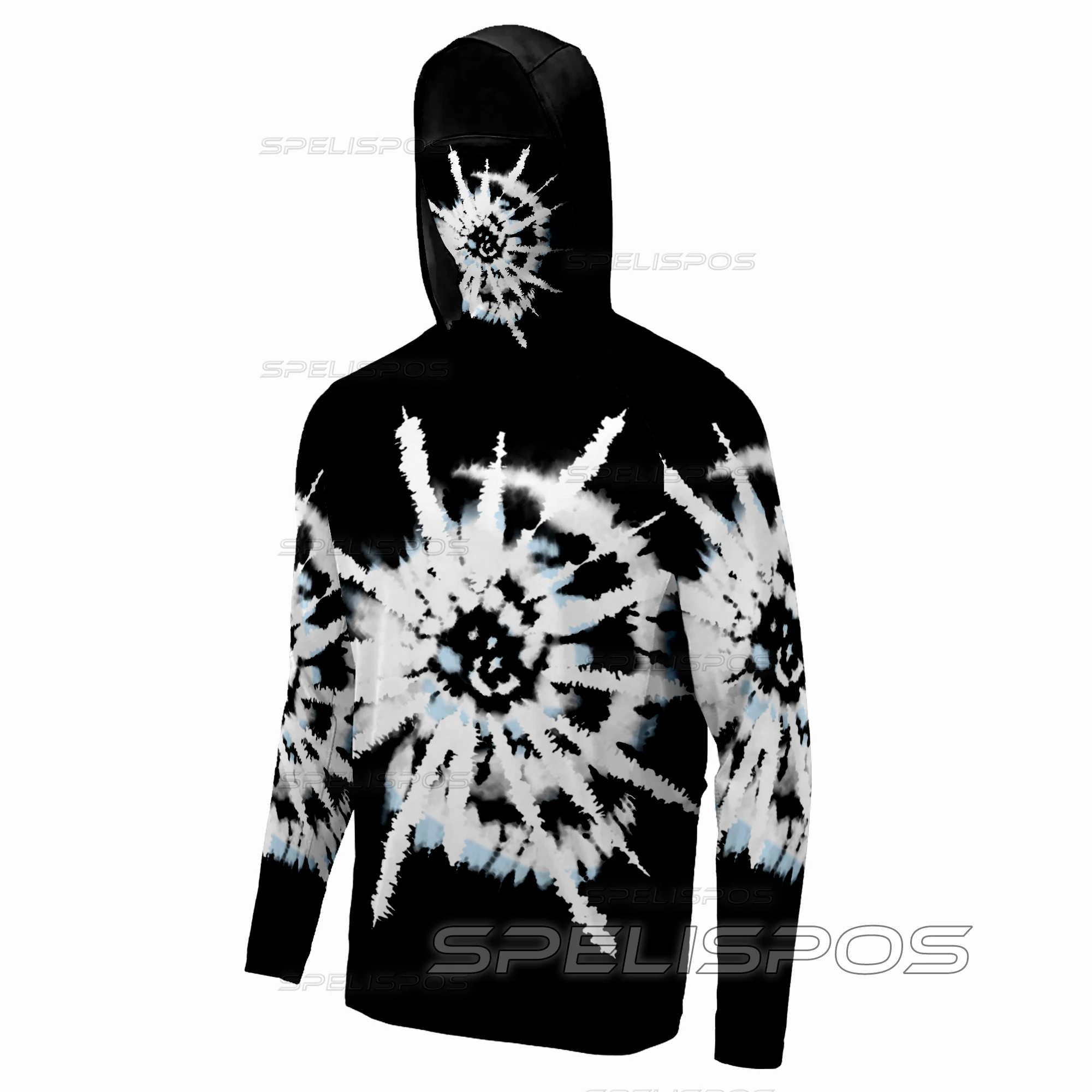 Кофта С Рыбками SPELISPOS одежда солнцезащитная с защитой от УФ-лучей UPF50 + летняя