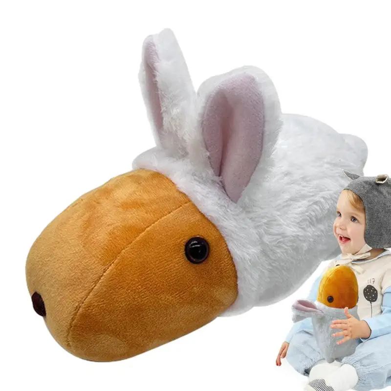 

Мягкий Кролик капибара 25 см, Очаровательный детский кролик капибара, плюшевые игрушки, набивное животное, плюшевая декоративная подушка для спальни, дивана, кровати в помещении