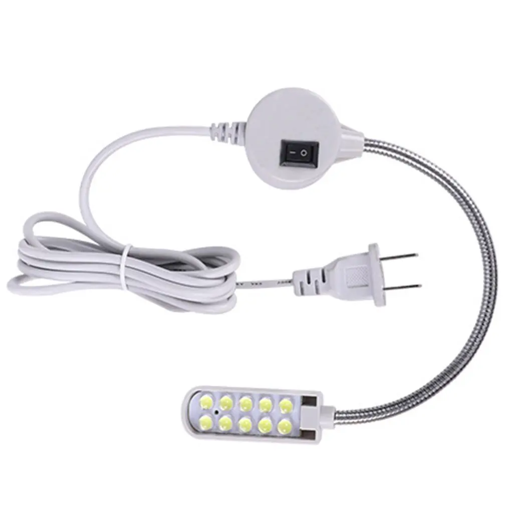 

New LED Light Industrial Lighting 10/20 LED Sewing Machine Light Magnetic Mounting Base Gooseneck Lamp For Machine Lighting