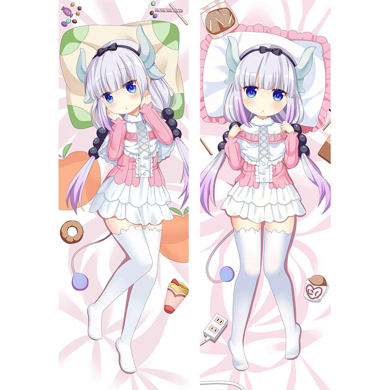 

New Pattern Kobayashi-san Chi No Maid Dragon Anime Miss s KannaKamui Hugging Body Pillow Cases