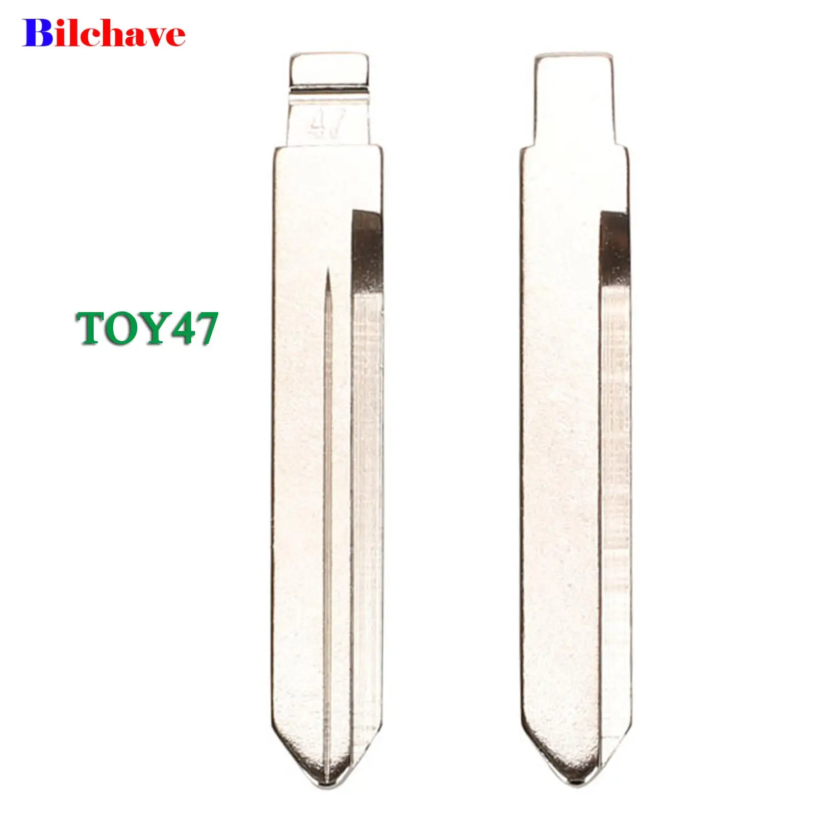 

Jingyuqin 10 шт., игрушка для ключей от машины с дистанционным управлением, 47 лезвия для Toyota Corolla Flip KD, необрезанна...