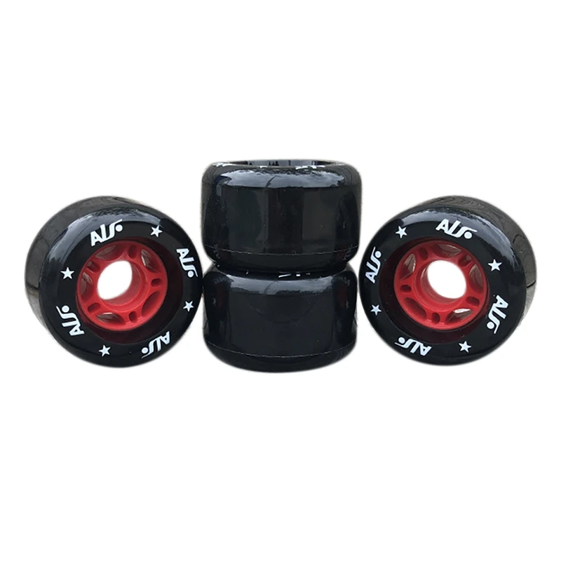 

Top!-ALF 4Pcs High Elasticity Skateboard Wheel 78A Durable Wear-Resistant Stable Longboard Wheel Brush Street Skate Wheel