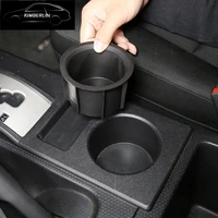 for 07 21 toyota fj cruiser central water cup storage box car tpe anti noise shock absorber water cup storage box accessories