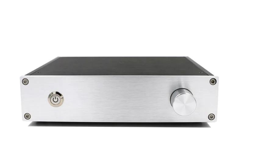 

mini Full aluminum amplifier chassis / Preamp / DAC decoder / TUBE / power box / AMP Enclosure / case / DIY box (220*52*191mm)