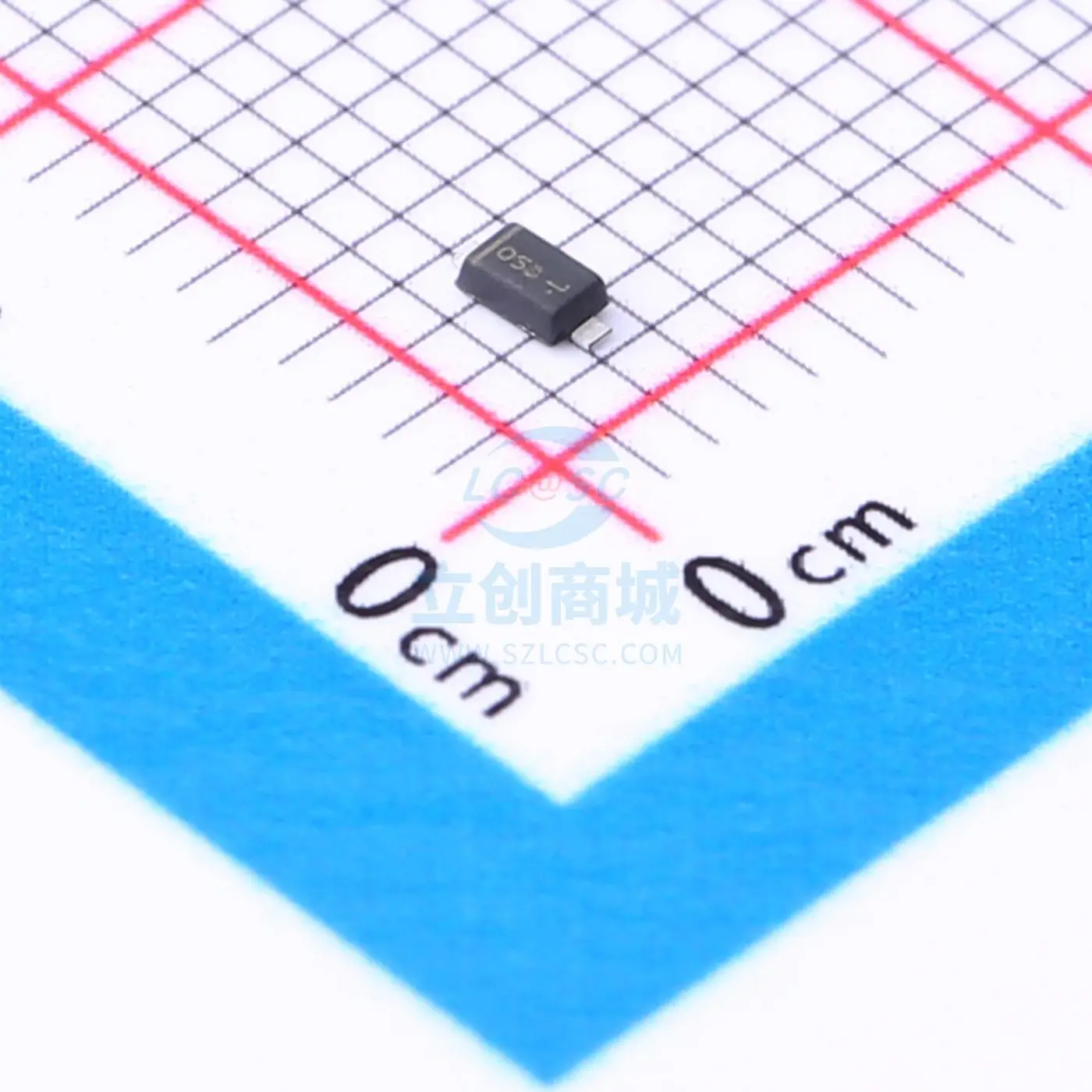 

free shipping 30V 500mA 450mV@500mA LMBR0530ET1G50pcs
