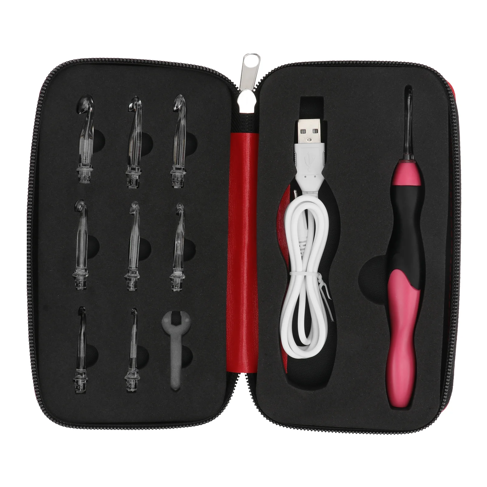 

Crochet Knitting Led Hooks Lite Hook Forup Accessory Lights Light Crafts Weave Lacing Yarn Sewing Diy Needle Accessories Weaving