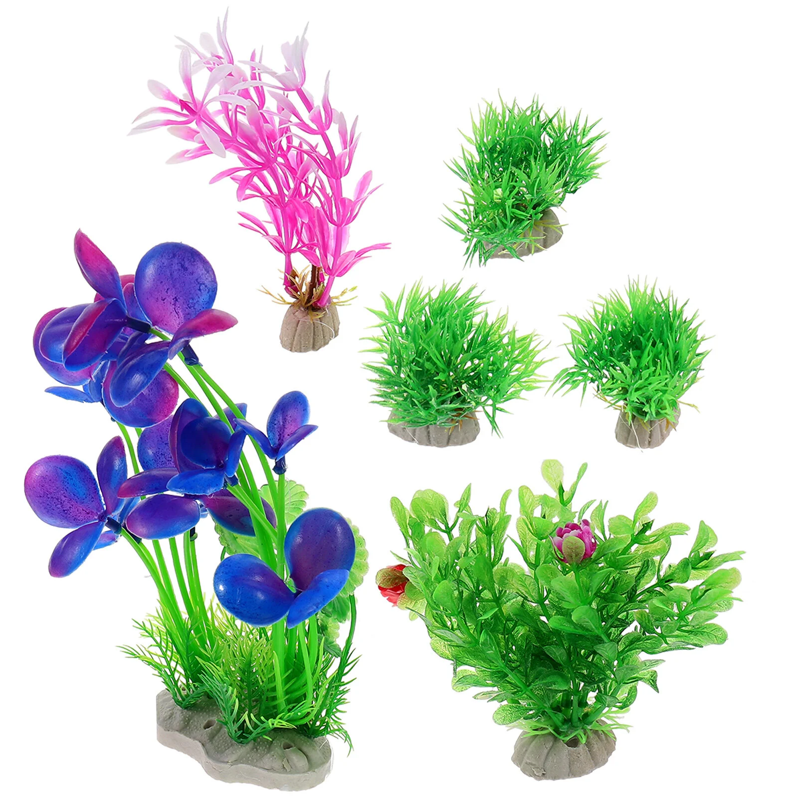 

Ornaments Plastic Water Decor Aquarium Fish Tank Decors Accessories Decorations