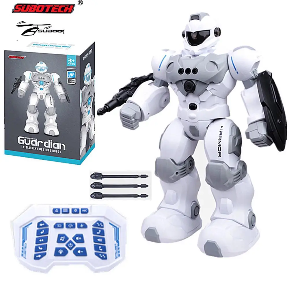 

Bg1528 Smart Robot Toy Gesture Induction Remote Control Dance Robot With Sound Light Programming Puzzle Model