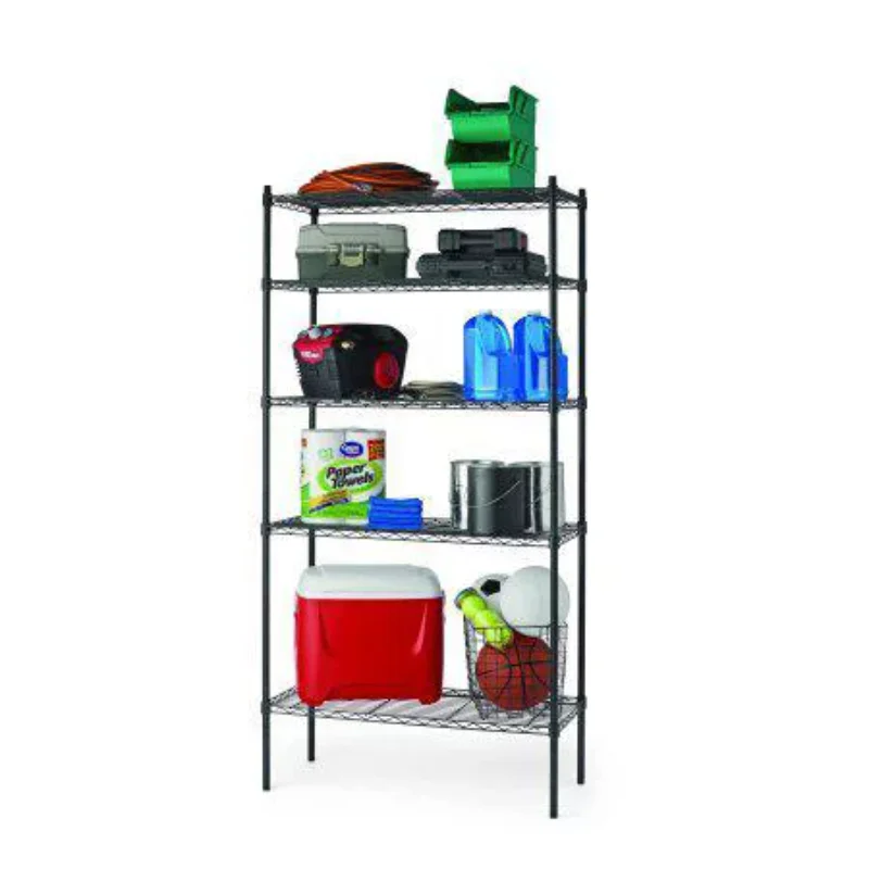 

Hyper Tough 36"W X 16"D X 72"H 5-Shelf Wire Shelving Unit, White