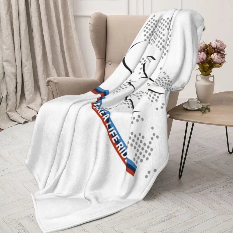 Одеяло на заказ сделай жизнь мотоциклетное приключение GS теплое флисовое мягкое